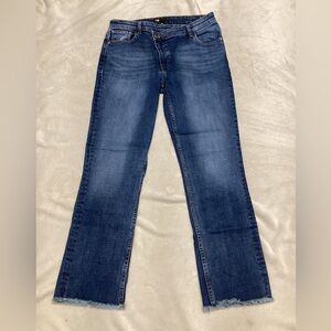 Maje Dark Blue Straight Leg Jeans